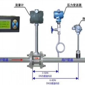 智能一體化氣體渦街流量計 氮氣流量計供應(yīng)商